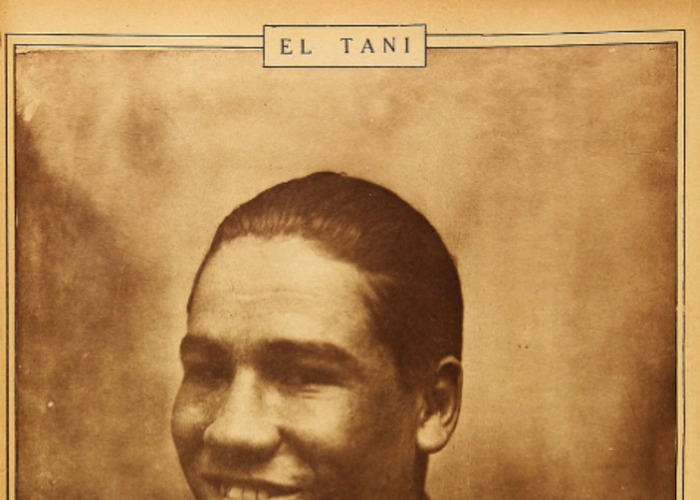 6. "El Tani" vestido muy elegante en una noticia de Los Sports de 1926.