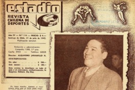 11. "El Tani" en una revista Estadio de 1945, en una noticia que recuerda sus triunfos y derrotas.