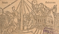 Detalle de "La nave de los locos".