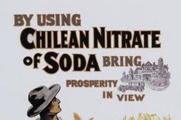 3. By using chilean nitrate of soda bring prosperity in vew: the fertilizer, 1912.