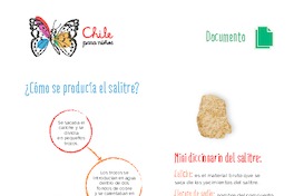 Produciendo salitre
