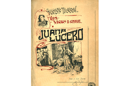 Juana Lucero. Augusto D' Halmar, 1902.