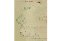 2. Portada de Papelucho casi huérfano, 1955