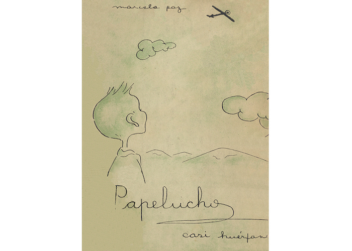 2. Portada de Papelucho casi huérfano, 1955