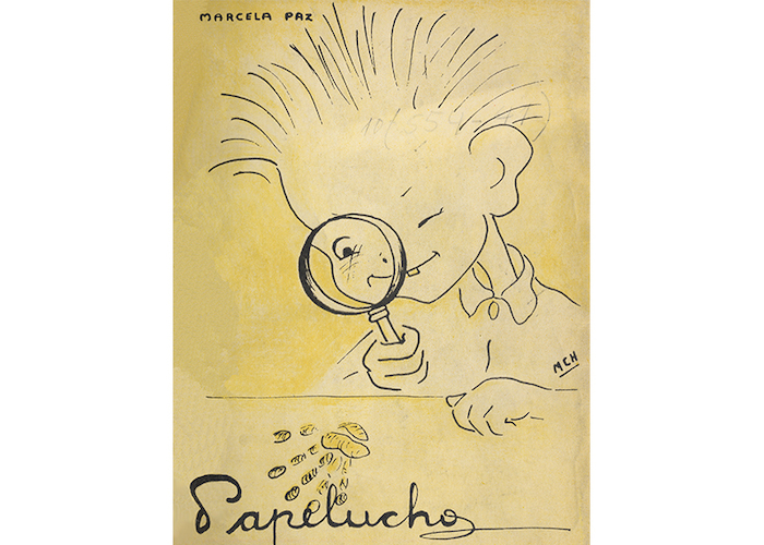 4. Portada de Papelucho detective, 1957.