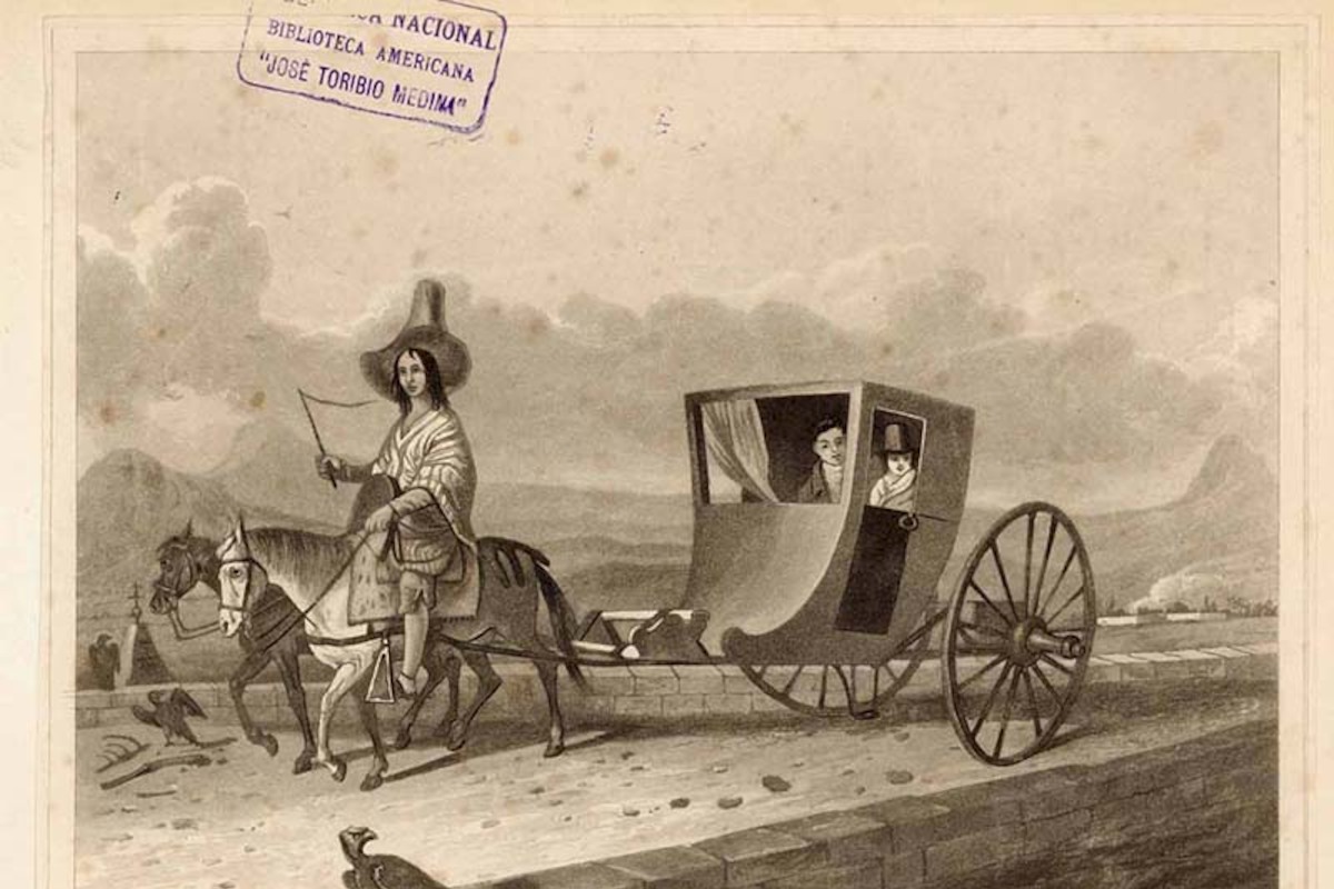 4. Viajando en Sudamérica, 1822