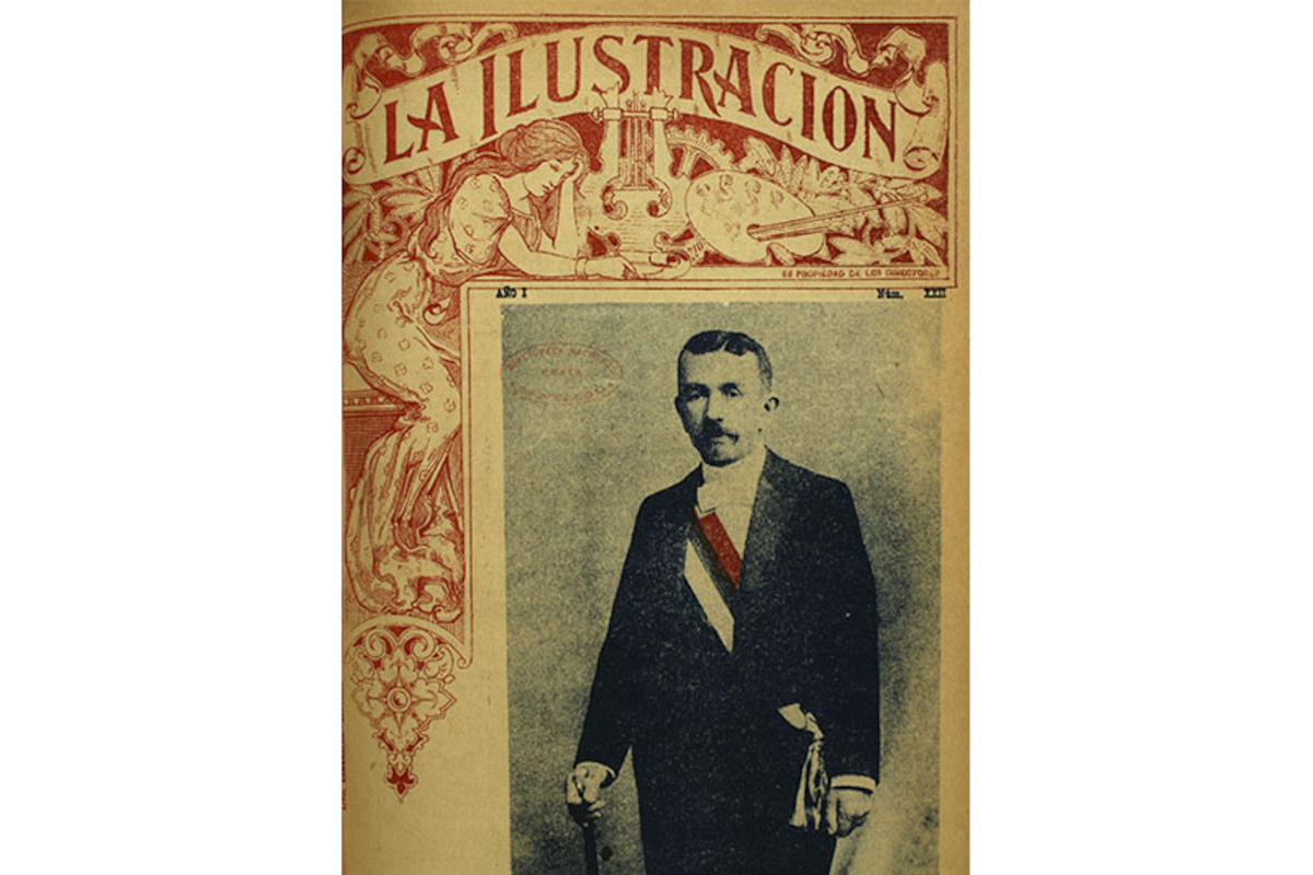 4. Portada de revista "La Ilustración".