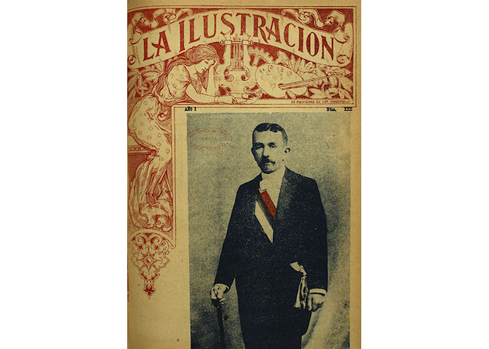 4. Portada de revista "La Ilustración".