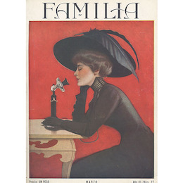 6. Portada de revista "Familia", marzo de 1912.
