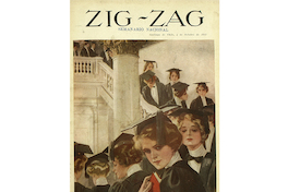 7. Portada revista "Zig-Zag", 4 de octubre de 1913.