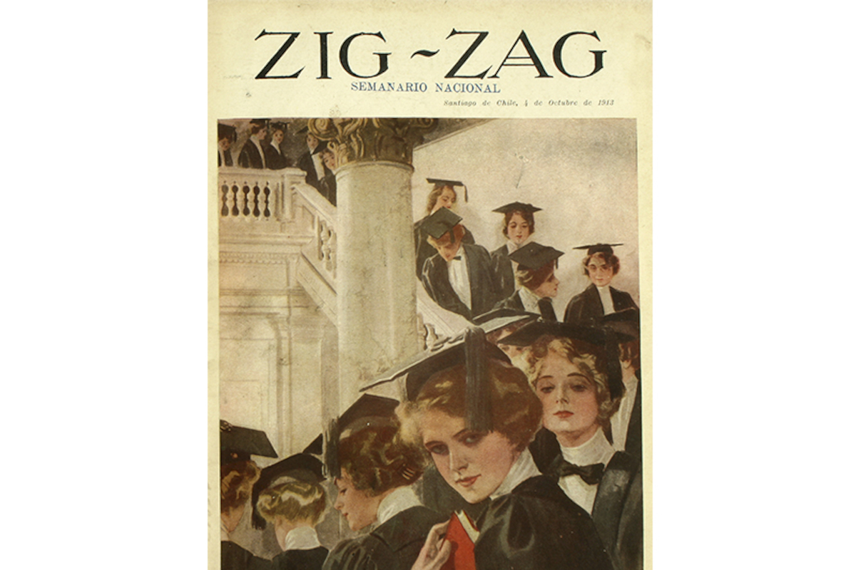 7. Portada revista "Zig-Zag", 4 de octubre de 1913.