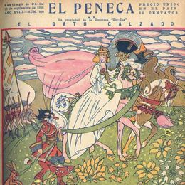 6. El gato con botas. El Peneca 930, 13 de septiembre 1926.