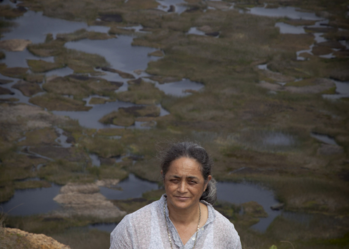 Virginia Haoa Cardinali. Trasmisora de la lengua y cultura rapanui Rapa Nui, Región de Valparaíso