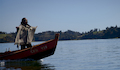 Lorenzo Ayllapán, hombre pájaro. Puerto Saavedra, Región de la Araucanía