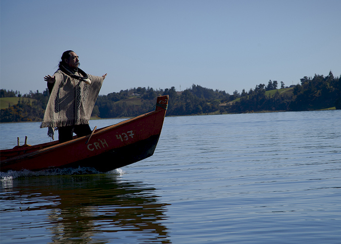 Lorenzo Ayllapán, hombre pájaro. Puerto Saavedra, Región de la Araucanía