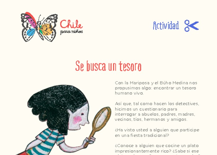 Se buscan tesoros humanos