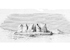 6. Ruina de una calle de piedra, hacia 1861