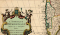 2. Detalle de Chile en el mapa de la América Meridional del Atlas maior.