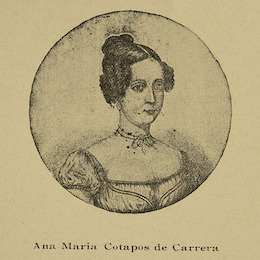 3. Ana María Cotapos de Carrera.