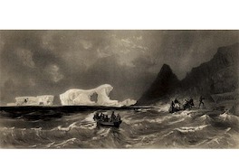 3. Desembarco en las Islas Powell, 20 de febrero de 1838.