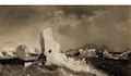 5. Bloques de hielo notables por sus formas, cerca de islas inaccesibles, 1838.