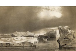 6. Islas de Hielo, cerca de las Islas Powell, 1838.