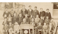 Alumnos de la Escuela Superior nº 3, Santiago, 1901.