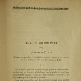 Juego de bolitas