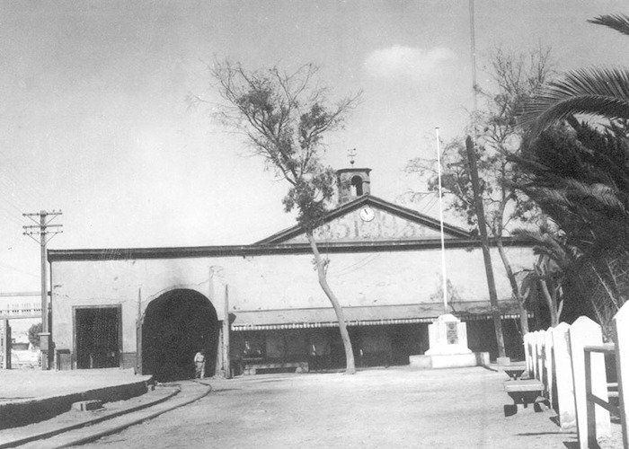 2. Estación de Caldera hacia 1900.