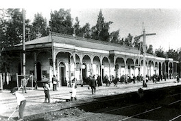 3. Estación de San Bernardo, construida en 1857.