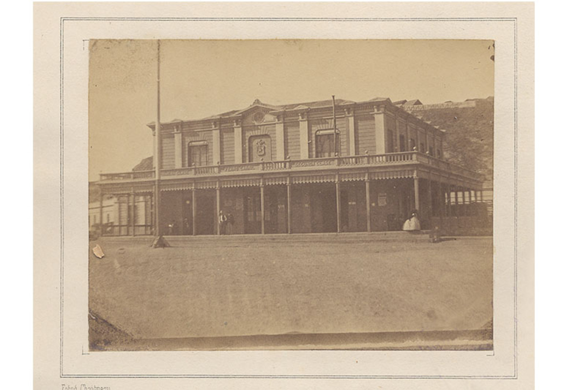 4. Estación de Valparaíso, 1863.