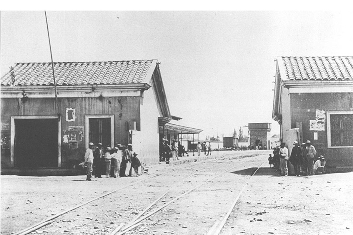 8. Estación de Quillota, 1875.