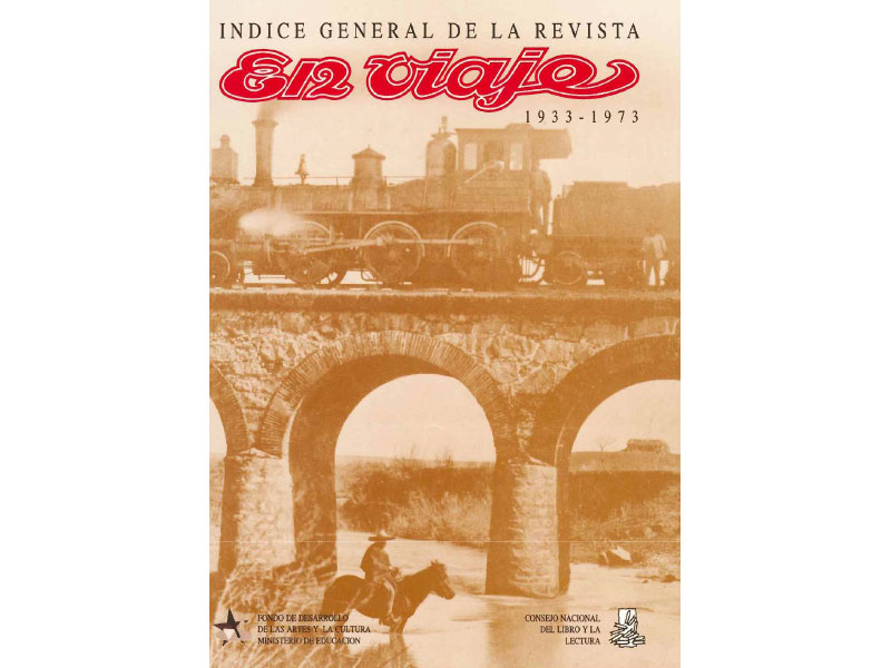 1. Índice general de la revista En Viaje: 1933-1973
