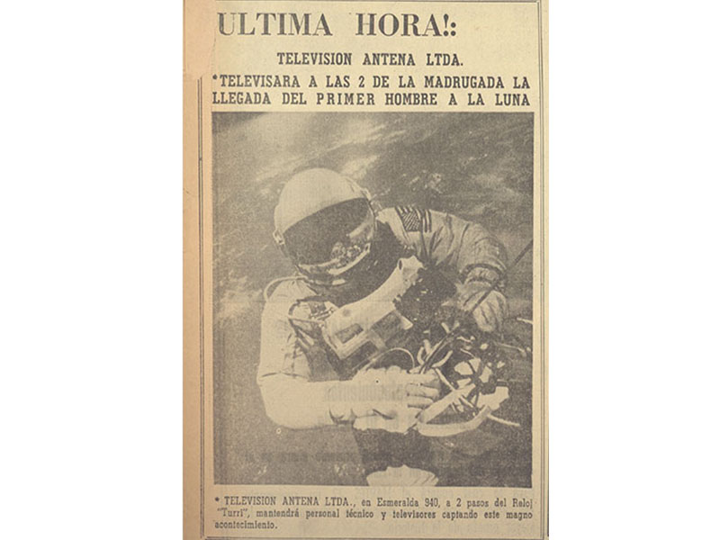 El Mercurio de Valparaíso, 20 de julio de 1969.