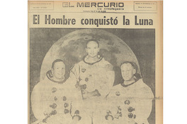 El Mercurio de Antofagasta, 21 de julio de 1969.