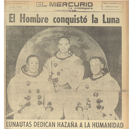 El Mercurio de Antofagasta, 21 de julio de 1969.