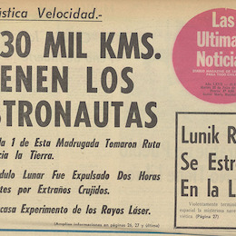 Las Últimas Noticias, 22 de julio de 1969.