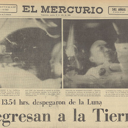 El Mercurio de Valparaíso, 22 de julio de 1969.