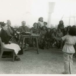 6. Gabriela Mistral en el Hotel Mocambo en Veracruz, México, 1948.