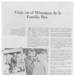 Viaje en el Winnipeg de la familia Bru