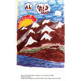 Dibujo de Paulo sobre Chile, 10 años, julio de 1989.