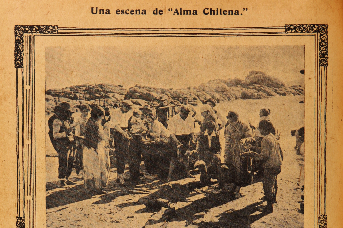 1. Una escena de Alma chilena, 1917.