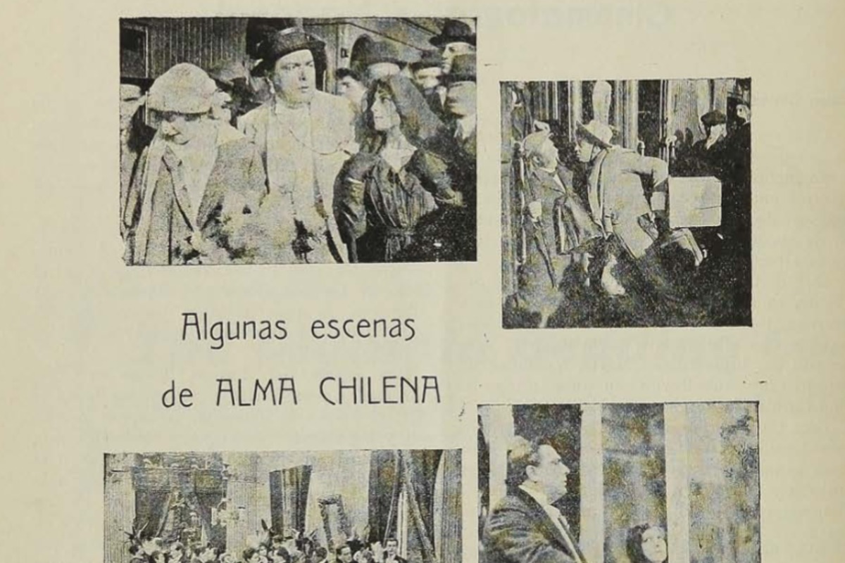 2. Algunas escenas de Alma chilena, 1917.