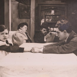 5. Escena de "Uno de abajo" de Armando Rojas Castro, 1920.