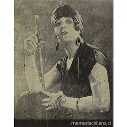 5. Cristina Montt, actriz chilena, 1926.