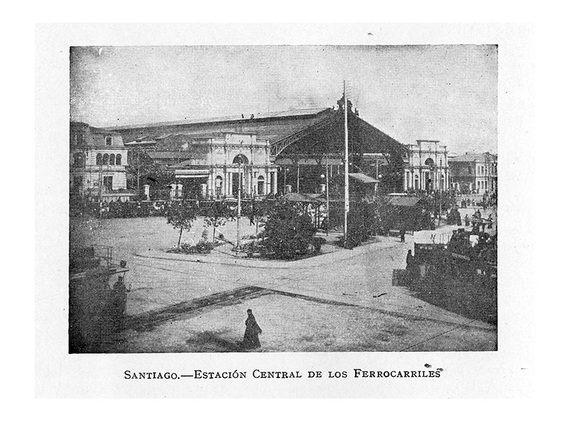 4. Estación Central de los Ferrocarriles. 4. Estación Central de los Ferrocarriles.
