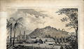 3. Cerro Santa Lucía hacia 1850.
