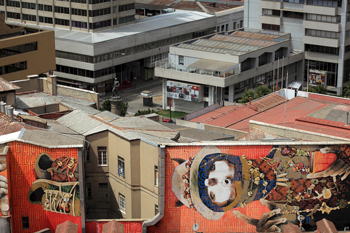 Arte en Calles de Valparaíso, Valparaíso, Región de Valparaíso. Roderik Henderson. Fundación Imagen de Chile (FICH).