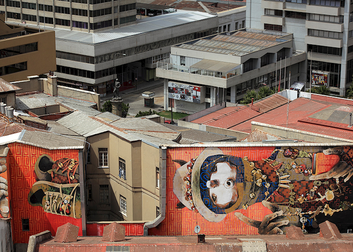 Arte en Calles de Valparaíso, Valparaíso, Región de Valparaíso. Roderik Henderson. Fundación Imagen de Chile (FICH).