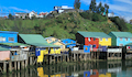 Palafitos, Castro, Chiloé. Servicio Nacional de Turismo - Sernatur, Fundación Imagen de Chile (FICH).